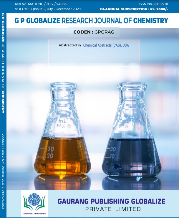 Chemistry Vol 7 Issue 2 July - December 2023